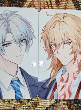 崩坏同人白厄万敌韩展小卡张万敌白厄自制同款三寸拍立得