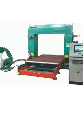 数控异形泡绵切割机XCX-1600无间隙传动系统产出复杂二维泡绵实体