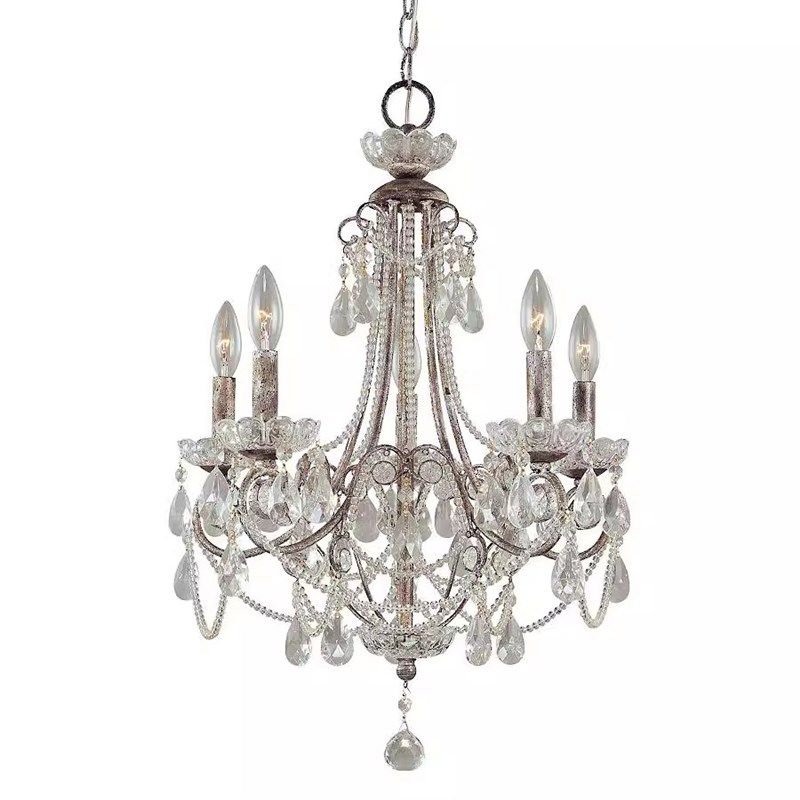 法式复古水晶吊灯 仿古锈色创意个性客厅餐厅吊灯民宿软装水晶灯,家装灯饰光源,客厅吊灯,淘宝优惠券,粉丝福利购,淘宝优惠卷