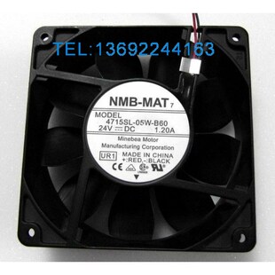 风扇 4715SL 24V NMB 防水风机 1238 MAT风机 B60 全新原装 05W