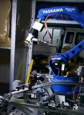 非标自动化公司 深隆ST-DM05高铁零部件自动打磨设备 保定机器人