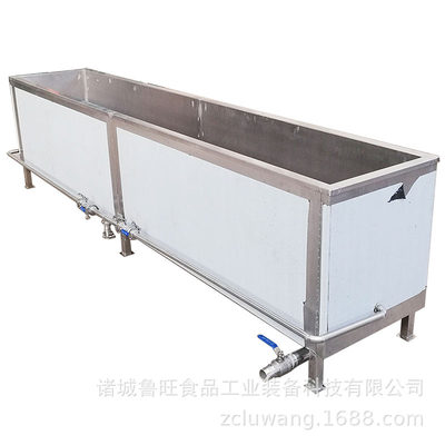 蒸汽加热水槽大型加热浸泡槽蒸汽加热带保温层恒温水槽