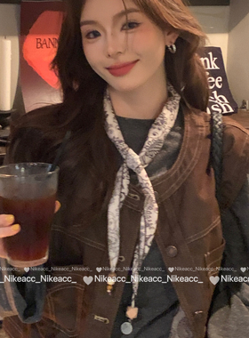 项链女轻奢高级感时尚领巾