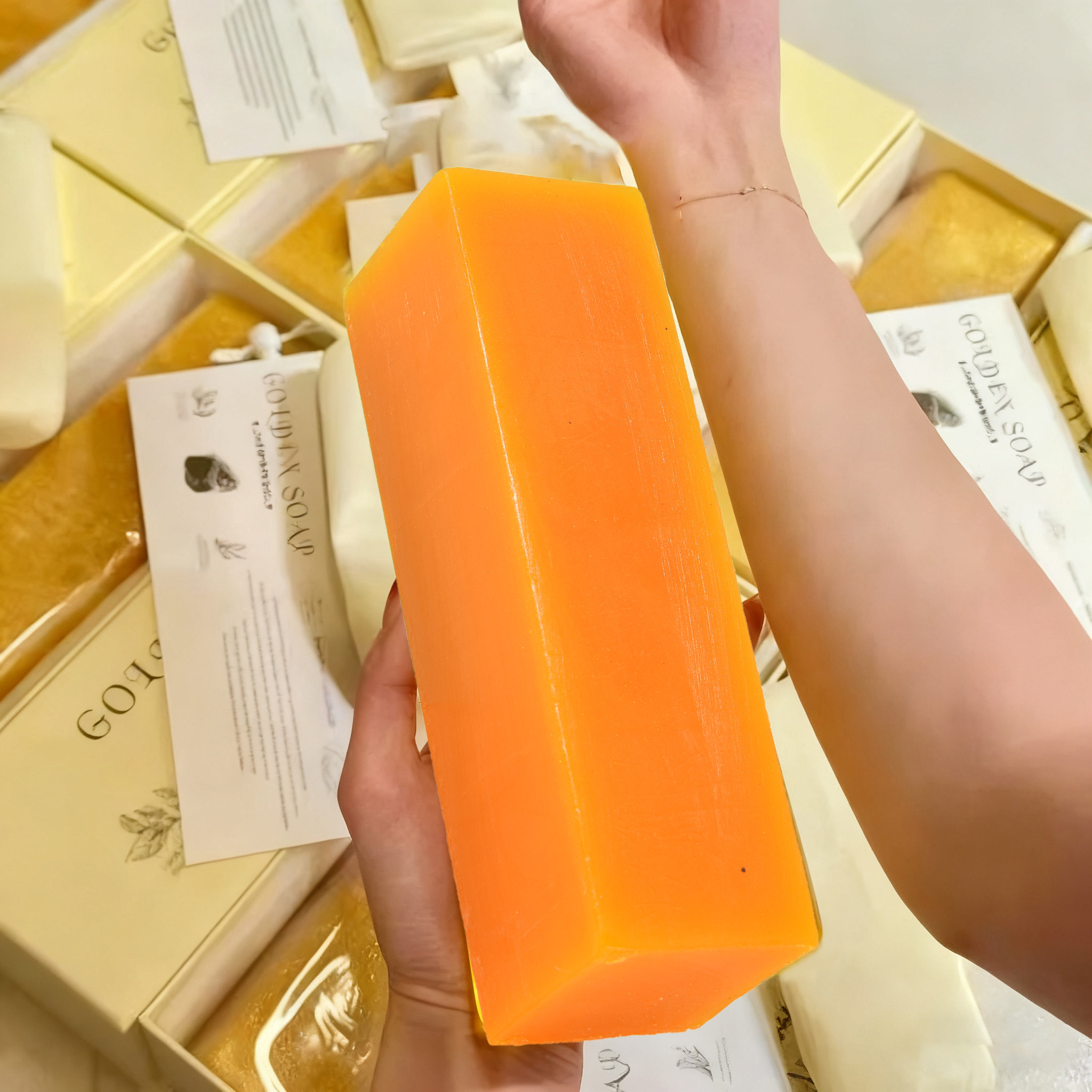 超大块皂原装正宗黄金皂