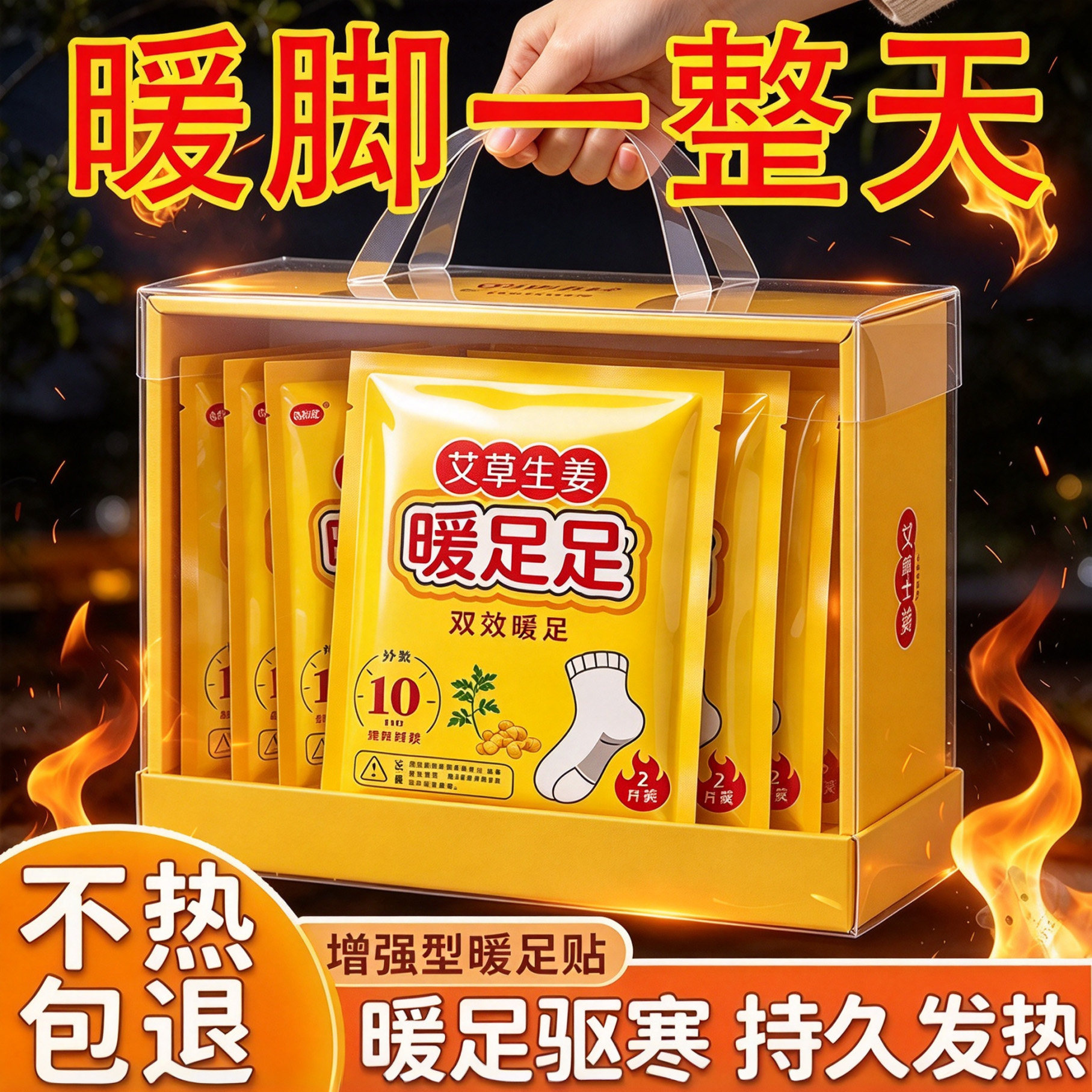 自发热暖脚贴120片长效保暖