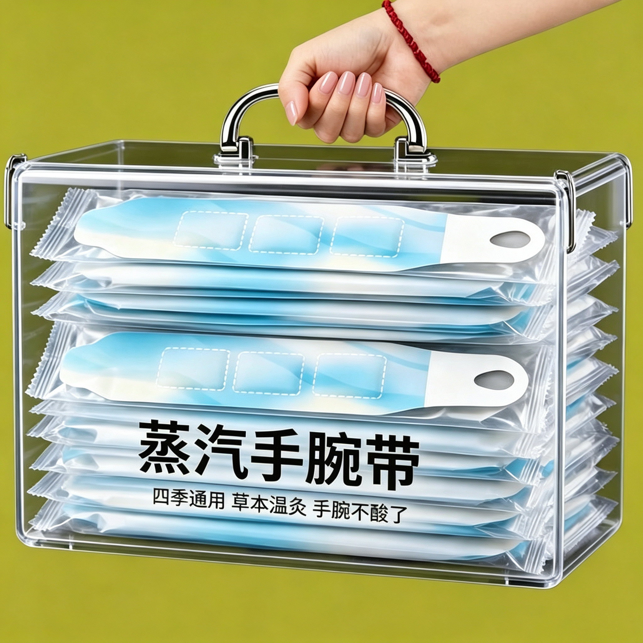 蒸汽护手腕自发热锁温保暖很温和