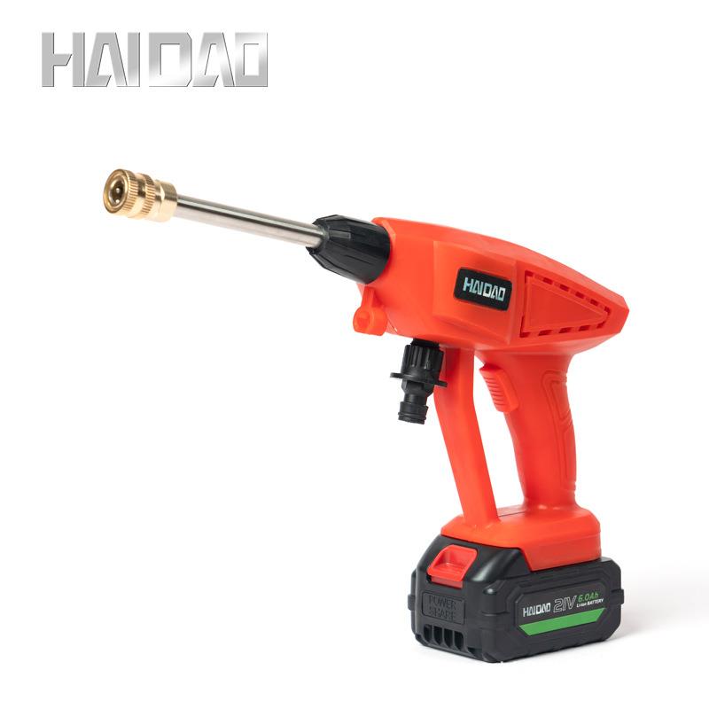 电动锂电20V浇菜神器家用高压喷枪水枪花园浇花洒水喷枪