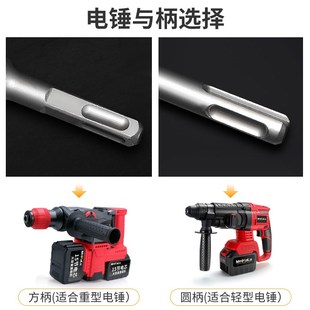 墙壁开孔器混凝土空调管穿墙冲击电锤钻头打孔神器砖墙干钻扩孔钻