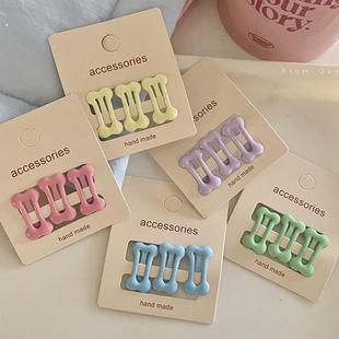 狗狗小发夹头饰不掉小卡子碎毛碎发夹子浏海夹发夹