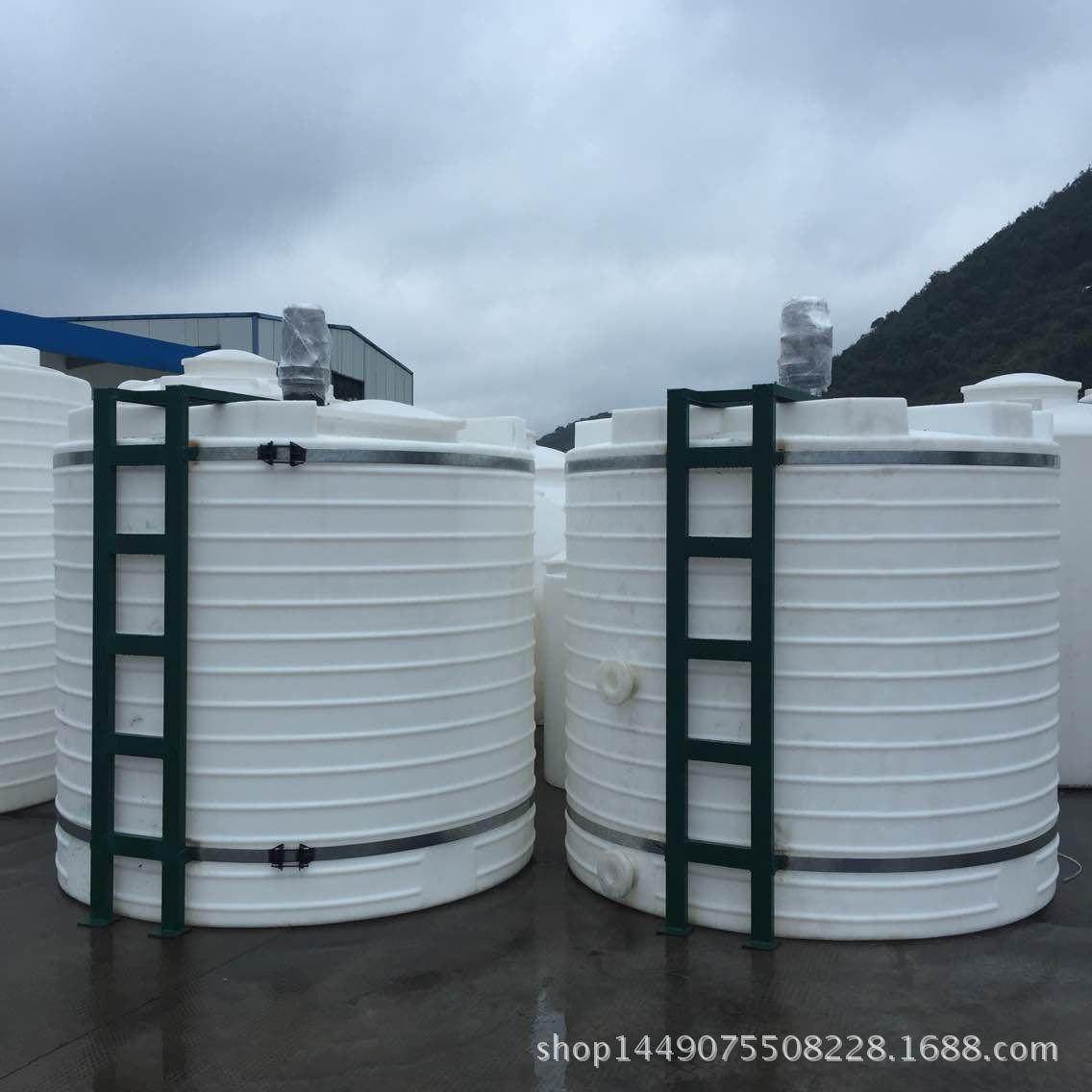 1吨2吨5吨化工塑料搅拌桶带电机PE加药箱水处理PAM溶药PAC加药箱