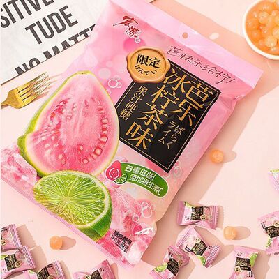 宏源芭乐冰柠茶味果汁糖果