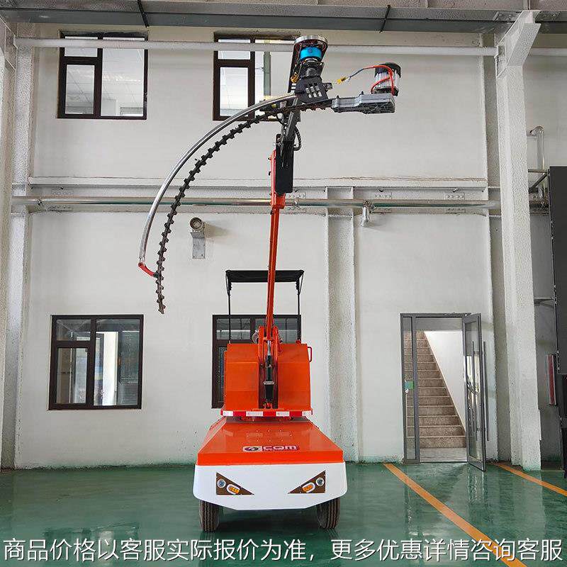 驾驶式电动绿篱修剪车公路绿化高树修球伸缩式自动避障绿篱修剪机