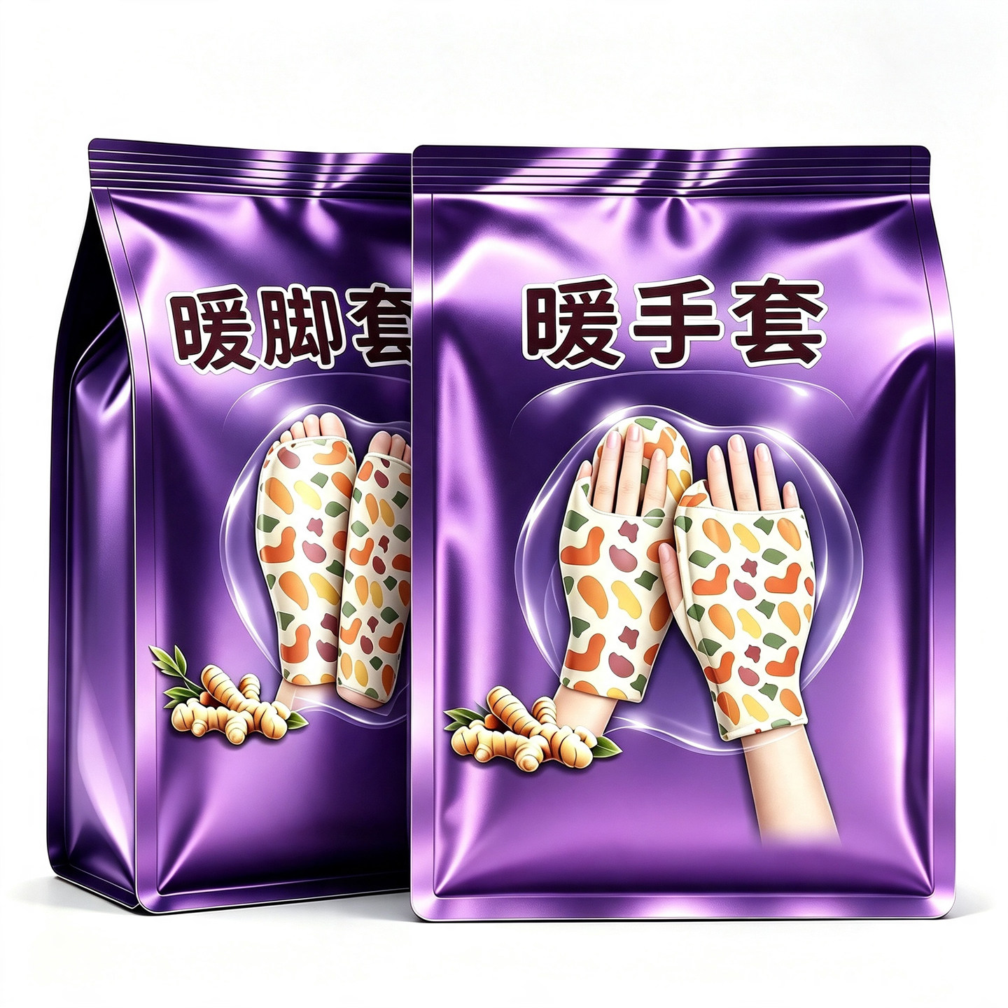 自发热暖手宝穿戴式冬季保暖