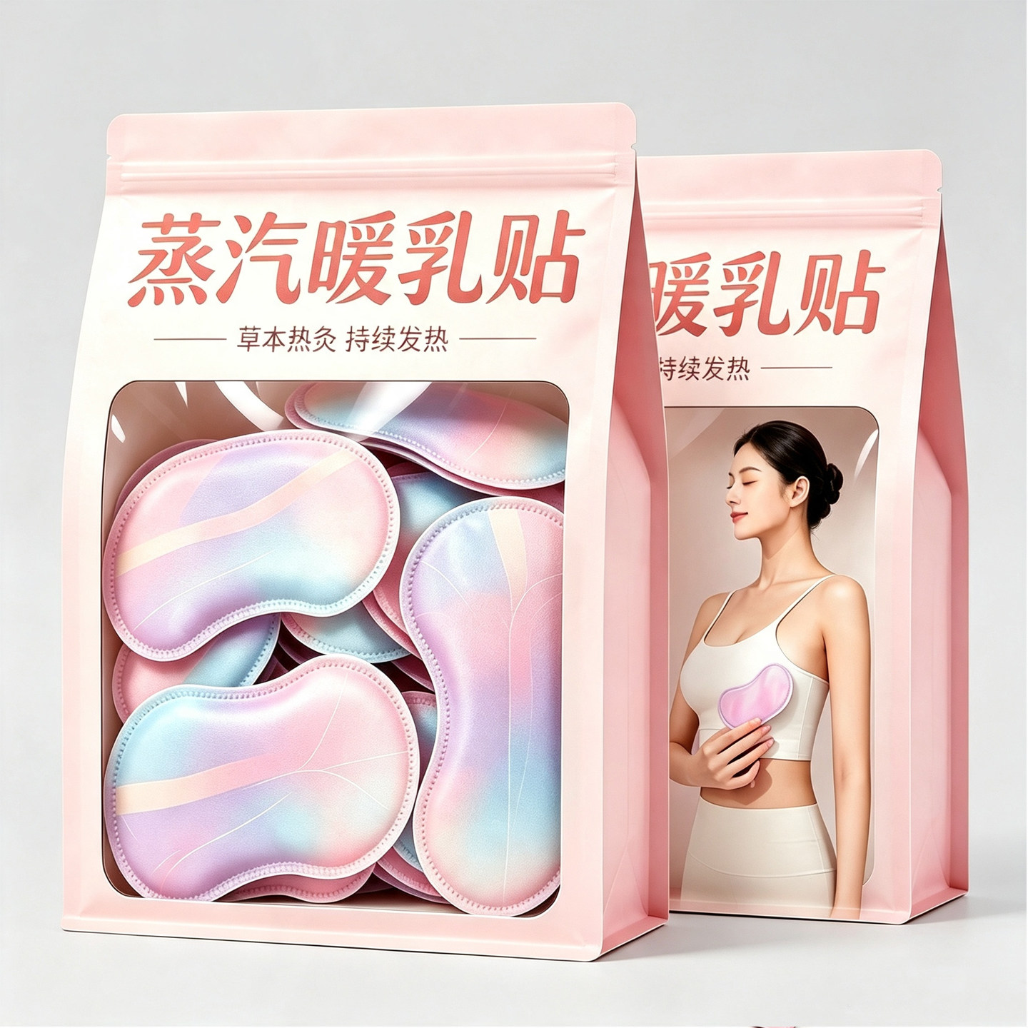 3D立体热敷暖乳贴生理期舒适