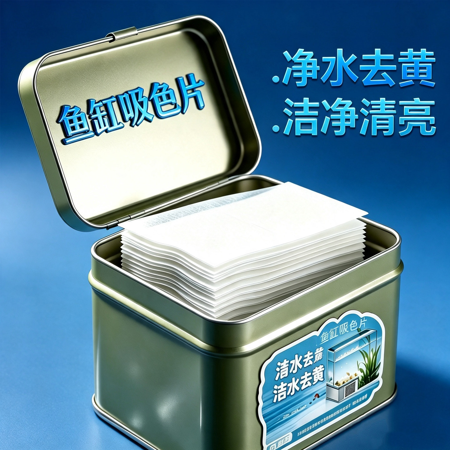 鱼缸色母片加厚除黄净水