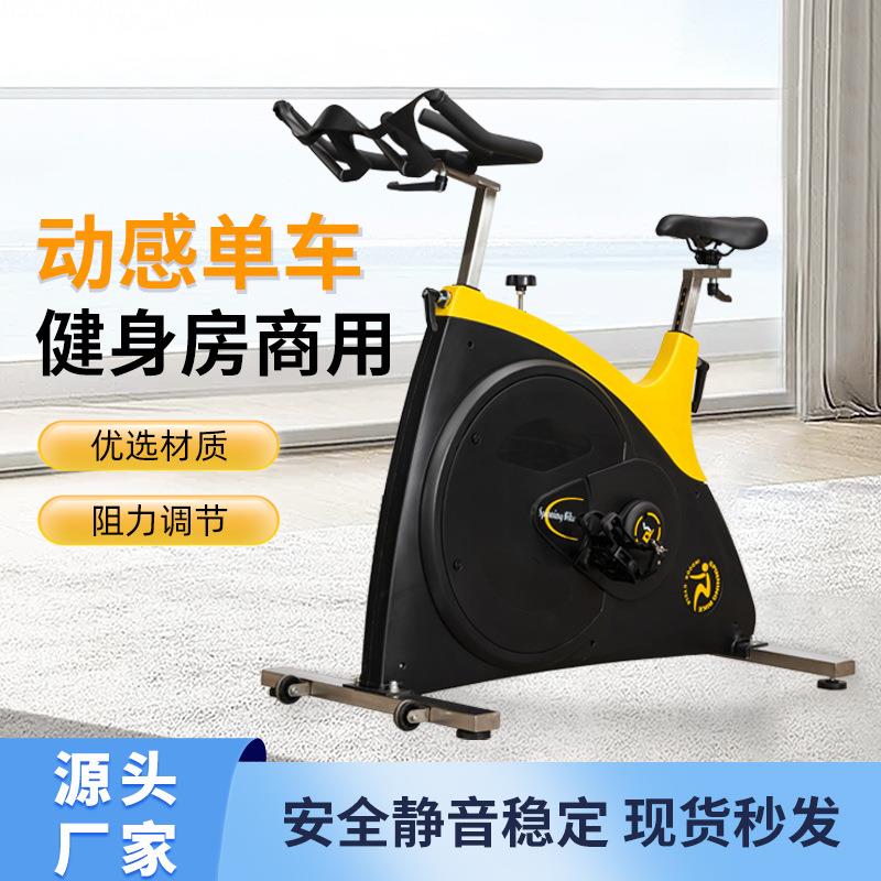 商用型健身房专用减肥静音阻力可调节室内有氧训练器材动感单车