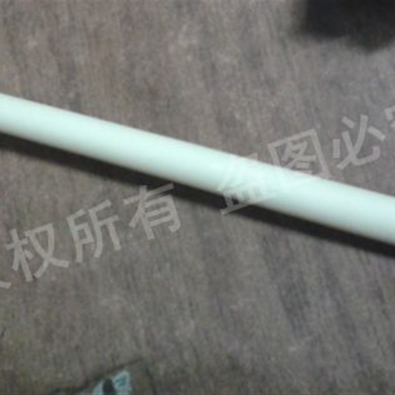 刚玉封头管10*100p0MM耐温管1米热电偶保护管铂铑保护管99单头管