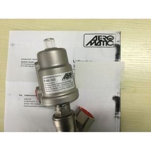 8.690.020 供应 德国进口 AEROMATIC 角座阀