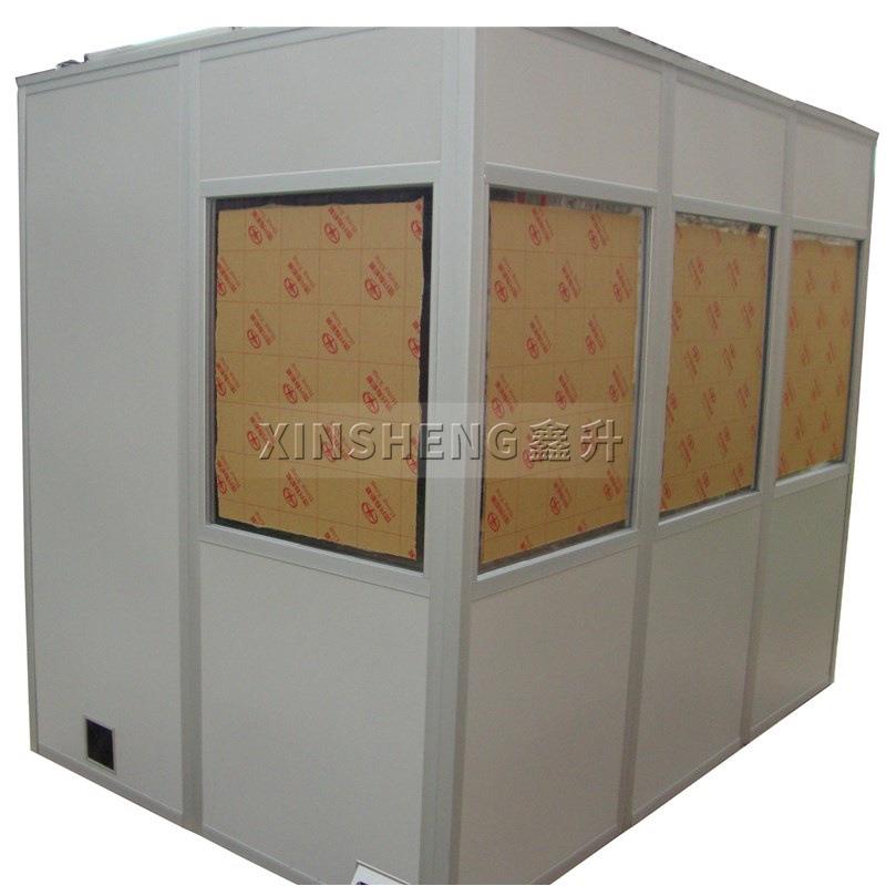 三人翻译间拆装式同声传译房W240cmxD160cmxH200cm符合国际会议