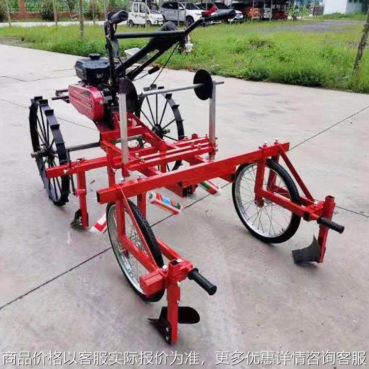 烤烟地膜机微耕机盖地膜机 农用手扶四轮带铺滴灌喷药压铺膜机