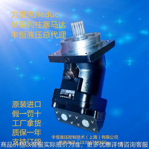 进口力度克hydro leduc行走液压马达/柱塞液压旋转马达