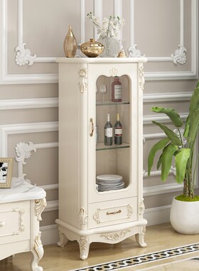 欧式酒柜现代简约红酒柜子装饰柜C橱柜客厅玄关柜收纳储物柜装饰
