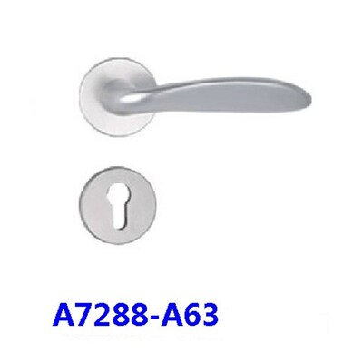 替换西卡SEECAR配置款门锁7288-A63雅白色太空铝分体磁吸静音门锁