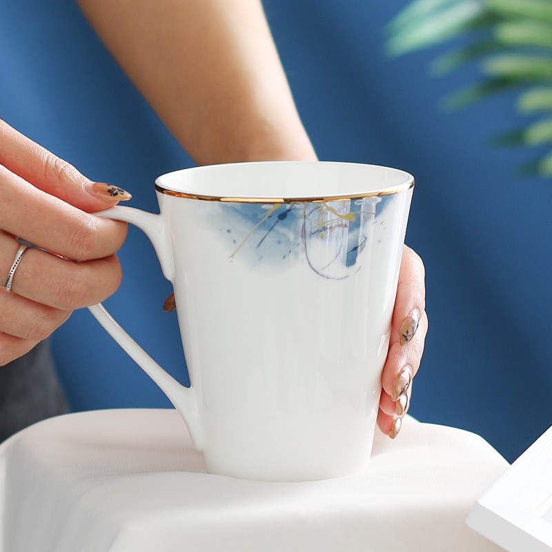 骨瓷杯马克杯男女咖啡杯牛奶杯杯