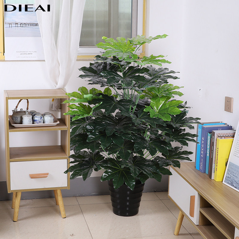 假花仿真绿植招财树室内落地花植物假树盆景