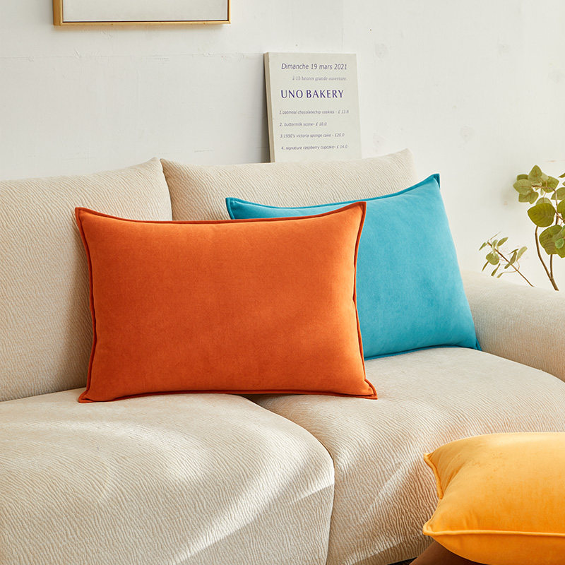 长方形抱枕套猫抓沙发靠垫大尺寸不含芯床头靠背垫定网红腰枕