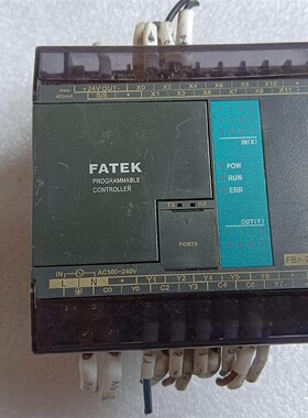 永宏PLC FBs一20MAT2一AC 实物拍摄 功能正常