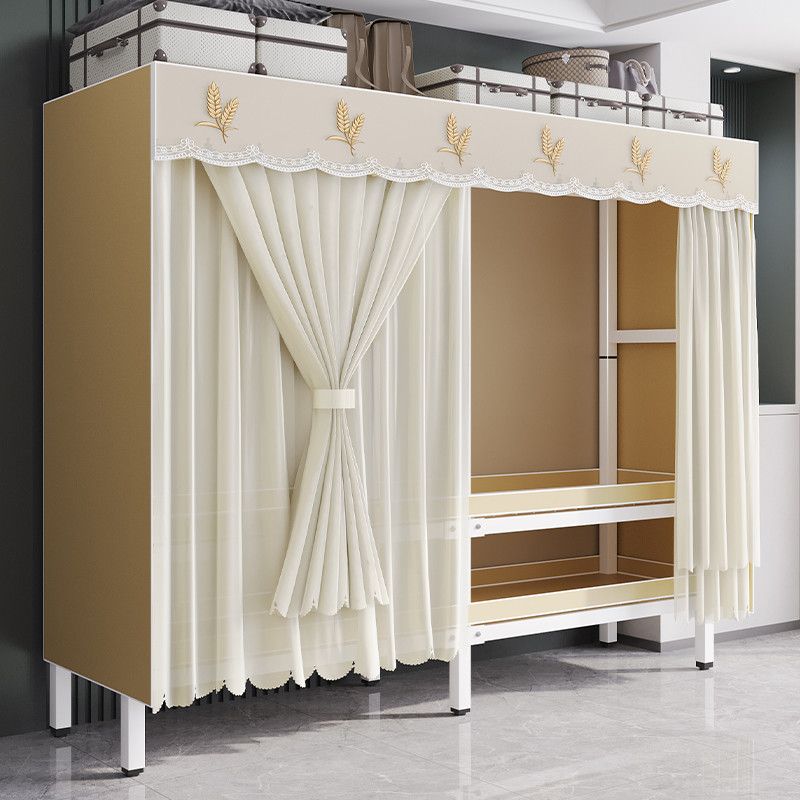 免安装全钢架纱帘衣柜家用卧室出租房现代简约布衣柜简易组装衣橱