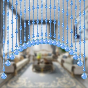 特卖水晶葫芦珠帘门帘客厅隔断帘玄关过道厕所风水成品珠子免打孔