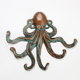欧式 饰玄关衣帽钥匙钩创意海洋 铸铁章鱼六挂钩家居壁挂墙饰复古装