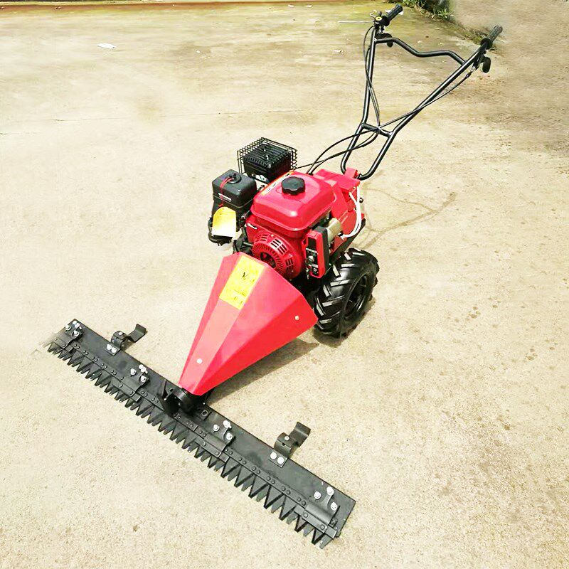 手推式柴油剪草机 自走式汽油杂草灌木丛割草机 果园开荒除草机