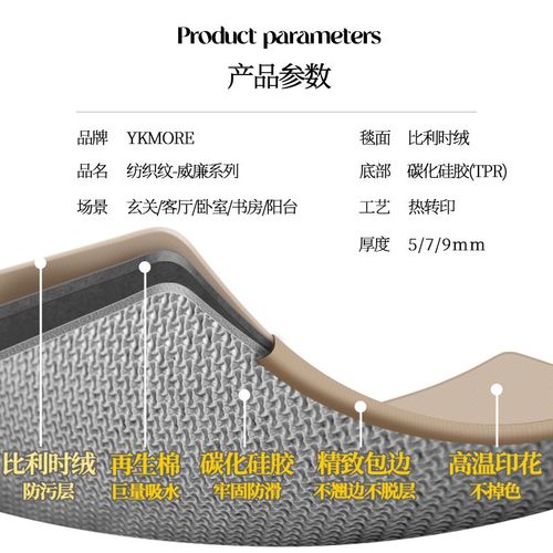 x入户门地垫门垫入门户脚垫进门地毯门口2024新款玄关大门口垫子