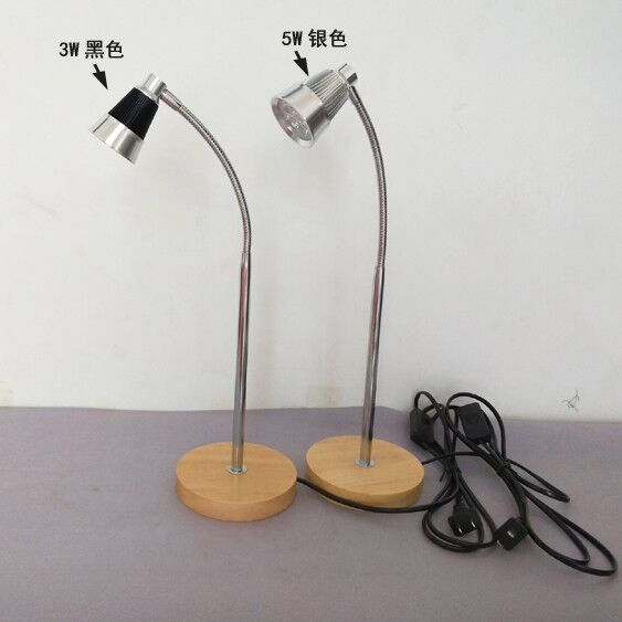 LED3W5W夹子式紫光台灯UV胶绿油无影固化灯验钞杀菌消毒手机395NM