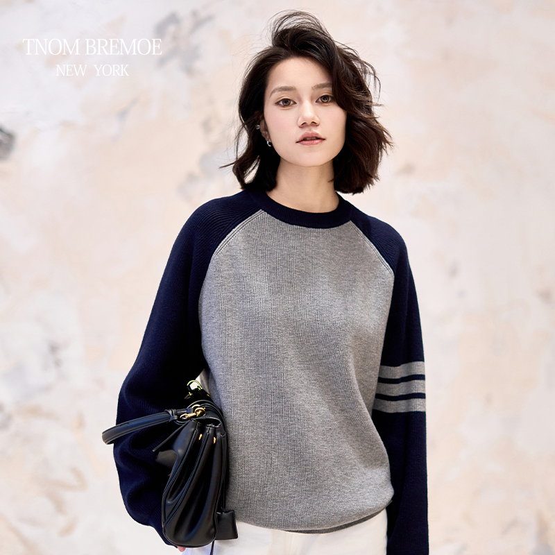 2025新款情侣毛衣慵懒高级感秋冬