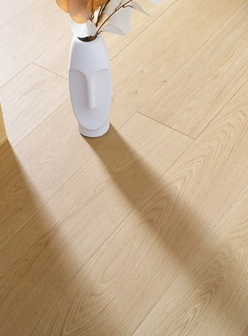 纯三层橡木1.9米大板原木色实木复合地板15mm地暖锁扣家用ENF环保