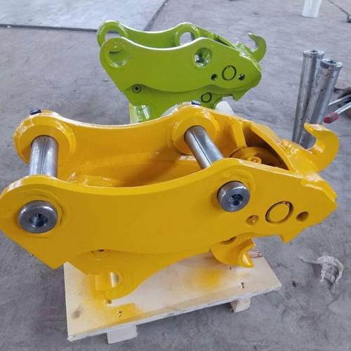 挖掘机属具快速连接器抓木器快换接头挖斗破碎锤快速安装连接器