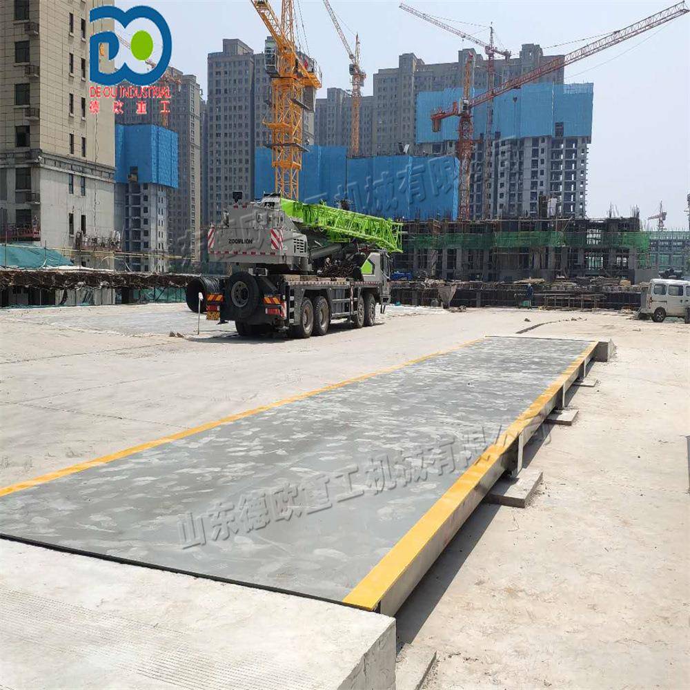 全电子称重汽车衡货物计量小型电子地磅秤山东公路限载承重地磅