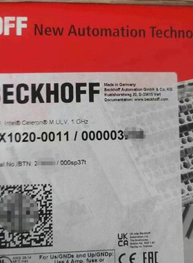 CX1020-0011倍福PLC模块,