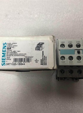 德国接触器3RT1025-1BB44 DC24