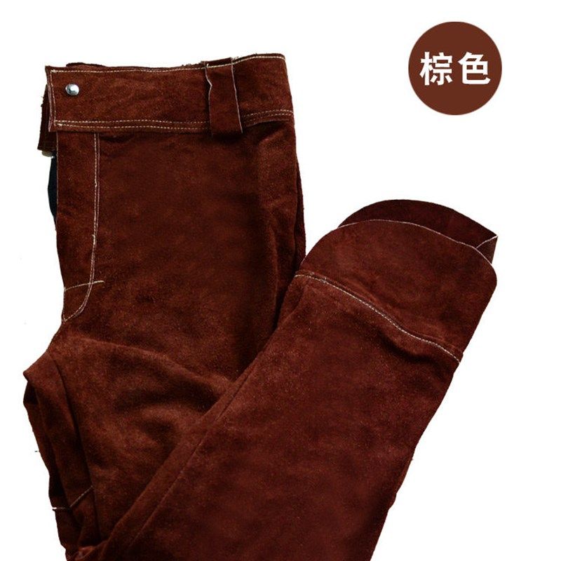 加厚牛皮电焊工作服防烫皮衣耐高温大尺码防护防阻燃隔热焊接皮裤,居家日用,防护服,淘宝优惠券,粉丝福利购,淘宝优惠卷