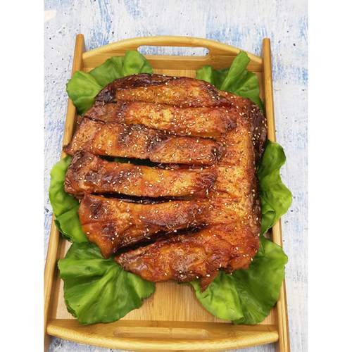 仿真烤羊排烤羊腿烤羊蹄烤羊肉串假样模型食品烤箱集成灶道具展示