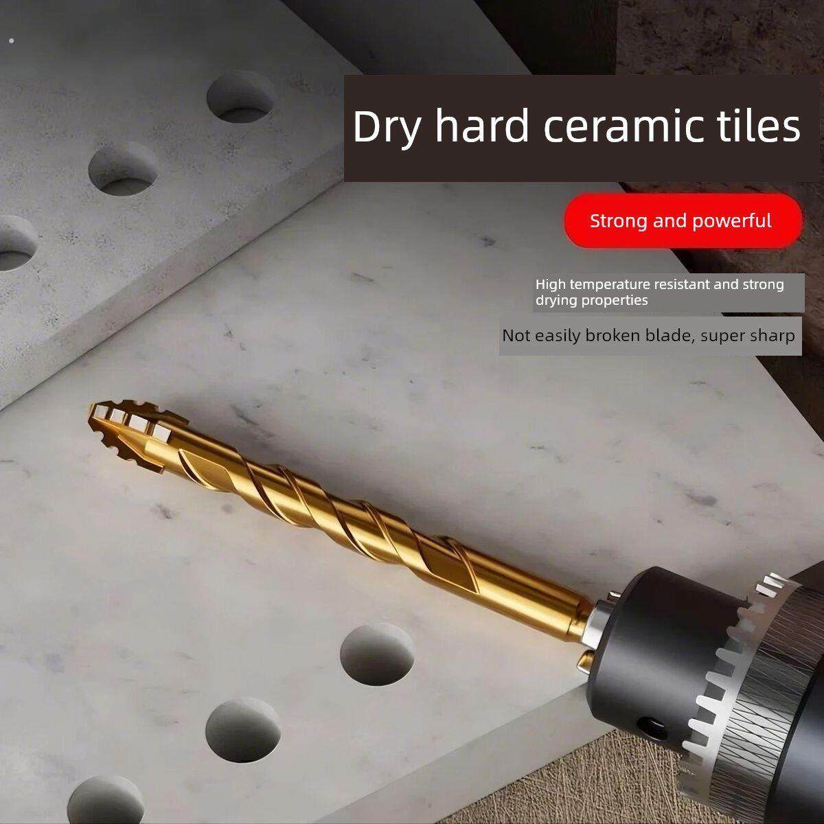 德国升级四刃锯齿偏心钻头全瓷铸铁混凝土打孔钻钨钢超硬干打钻头,厨房/烹饪用具,磨刀器/磨刀石/磨刀架,淘宝优惠券,粉丝福利购,淘宝优惠卷