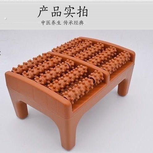 按摩器家用足疗穴位足底脚底足部滚轮足部脚底按摩器熏脚架放脚