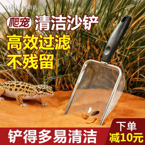爬宠专用不锈钢沙铲守宫蜥蜴宠物蛇铲屎爬宠粪便清理残渣清洁工具