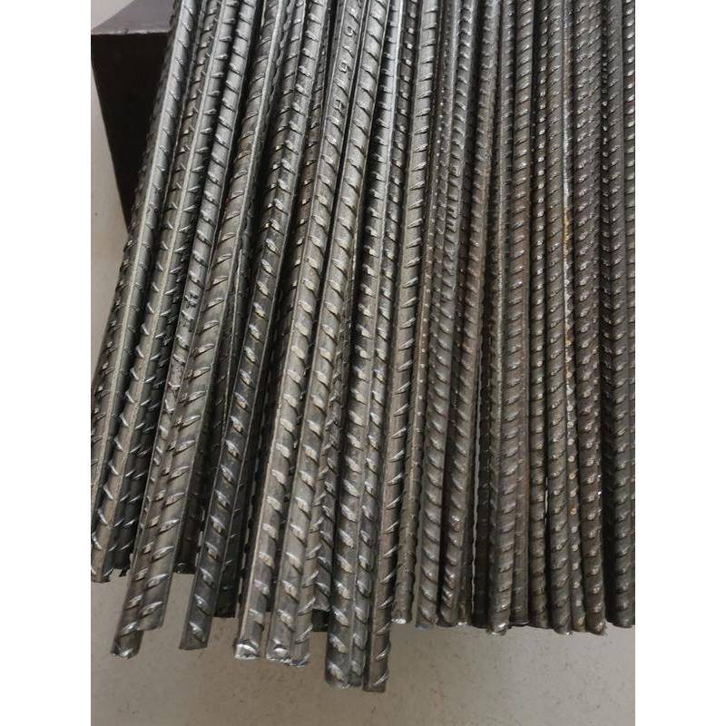 6mm螺纹钢拉墙筋折弯短料头零切长度弯钩加工6毫米建筑钢筋箍筋