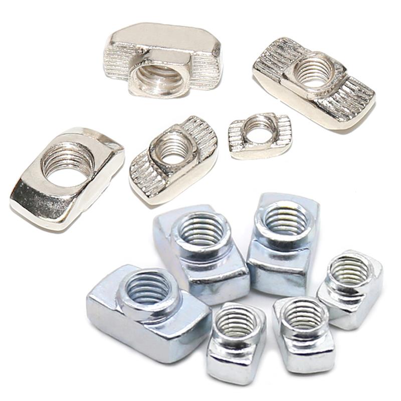 铝型材T型螺母铝型材配件20/30/40/45型材M3-M4-M5-M6-M8锤头船形